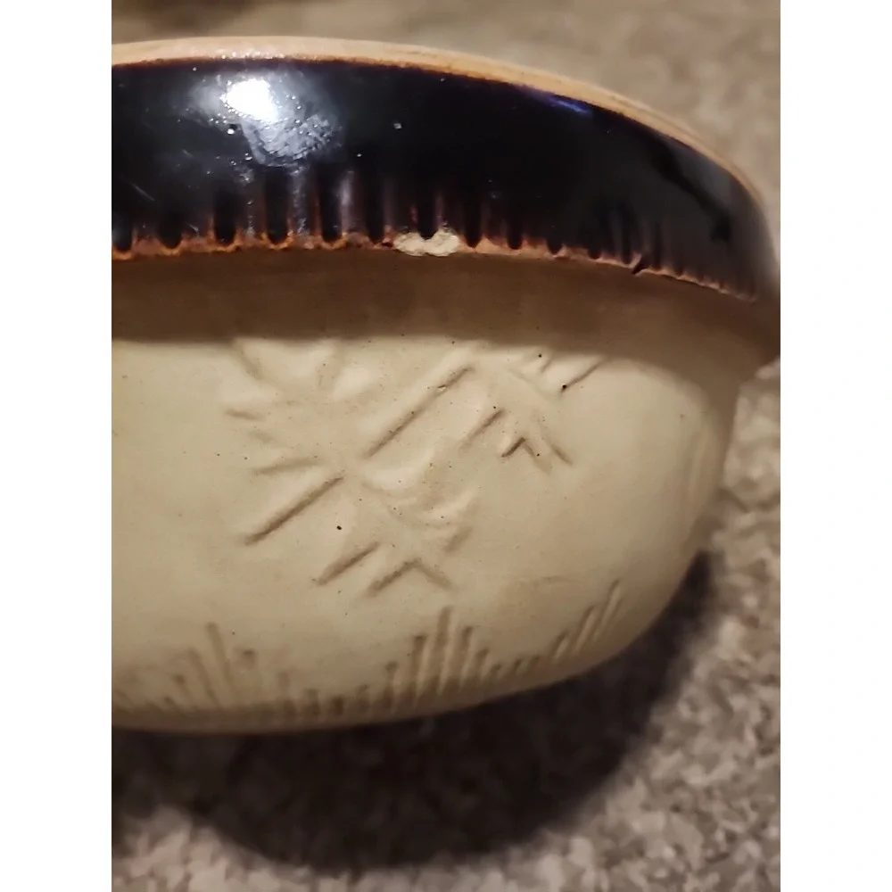 Vtg 1930s Cookin-Ware Cook- Rite  Stoneware Ovenware 10